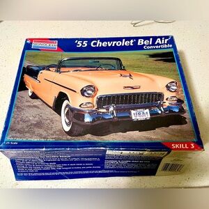 55’ CHEVY BEL AIR Convertible- Build kit by Monogram 1998